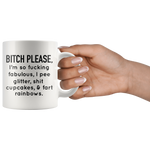 Bitch Please Mug Black